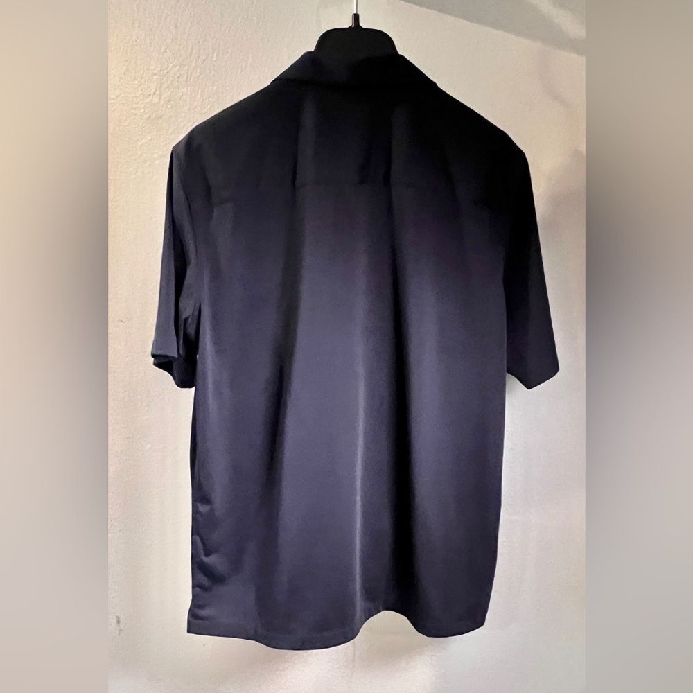 Theory Men's Dark Blue Button Down - Picture 3 of 6